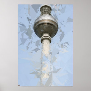 Póster Torre de TV Berlín