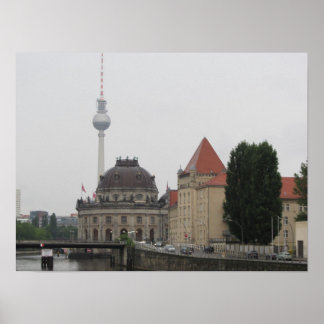 Póster Torre de TV de Berlín