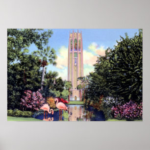 Póster Torre del canto de País de Gales la Florida Bok