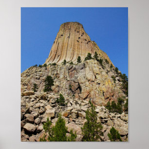 Póster Torre del Diablo, Monumento Nacional de la Torre d
