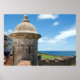 Póster Torre del Fuerte de San Cristóbal