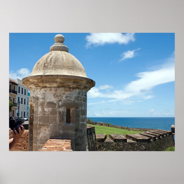 Póster Torre del Fuerte de San Cristóbal (Frente)