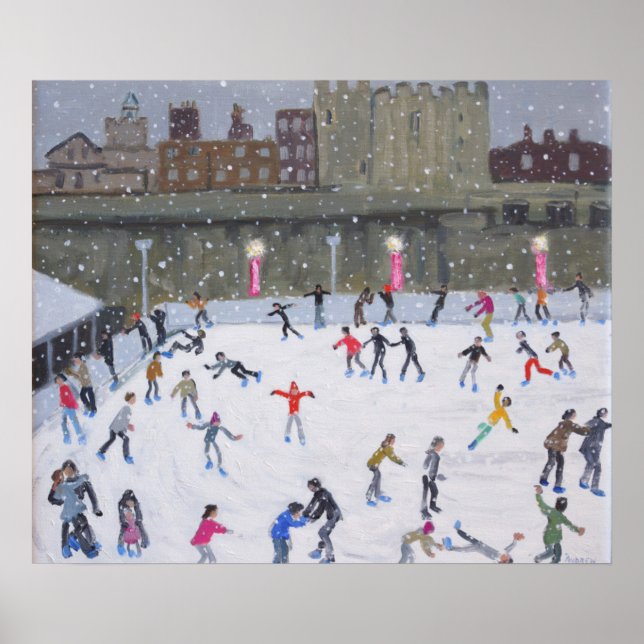 Póster Torre del Hielo de Londres 2015 (Frente)