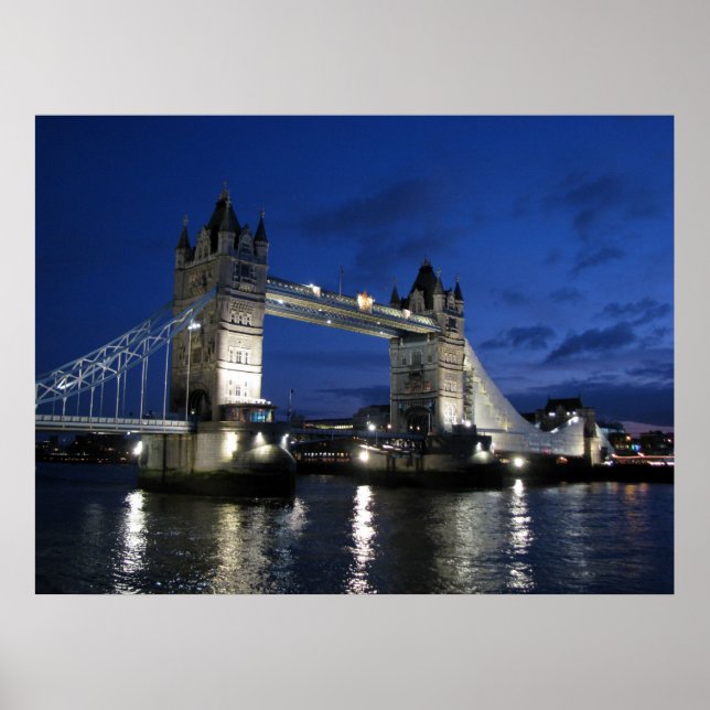 Póster Torre del Puente de Londres (Frente)