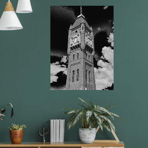 Póster Torre del Reloj de Camperdown Guardián del Tiempo