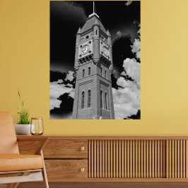 Póster Torre del Reloj de Camperdown Guardián del Tiempo 