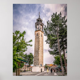 Póster Torre del Reloj, Prilep - Macedonia