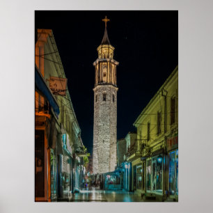 Póster Torre del reloj, Prilep - Poster de Macedonia