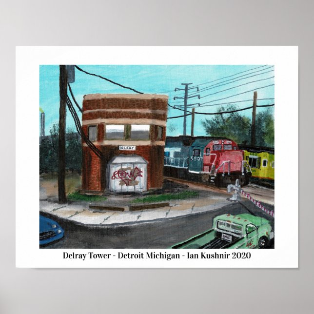 Póster Torre Delray (Frente)