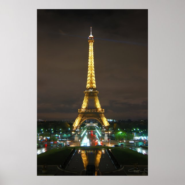 Póster Torre Eiffel (Frente)