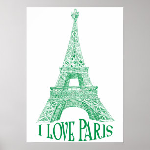 Póster Torre Eiffel