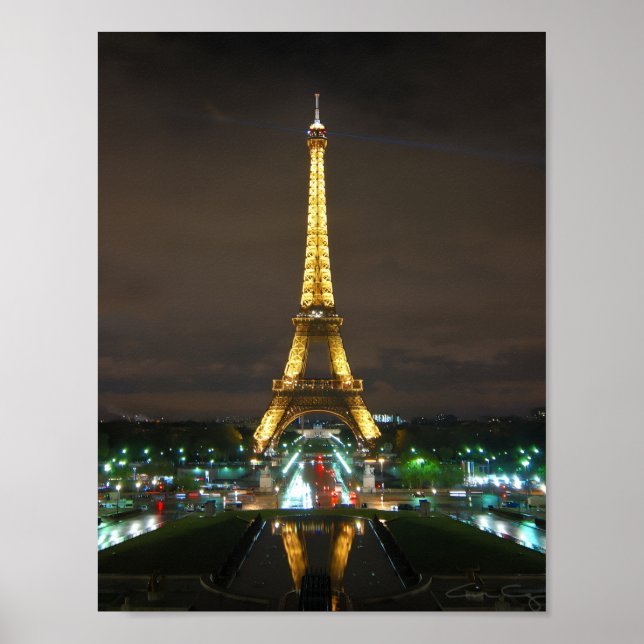 Póster Torre Eiffel (Frente)