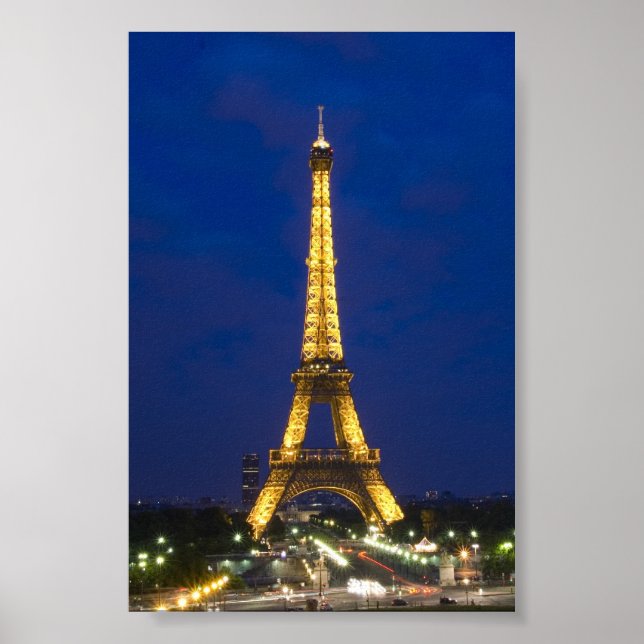 Póster Torre Eiffel (Frente)