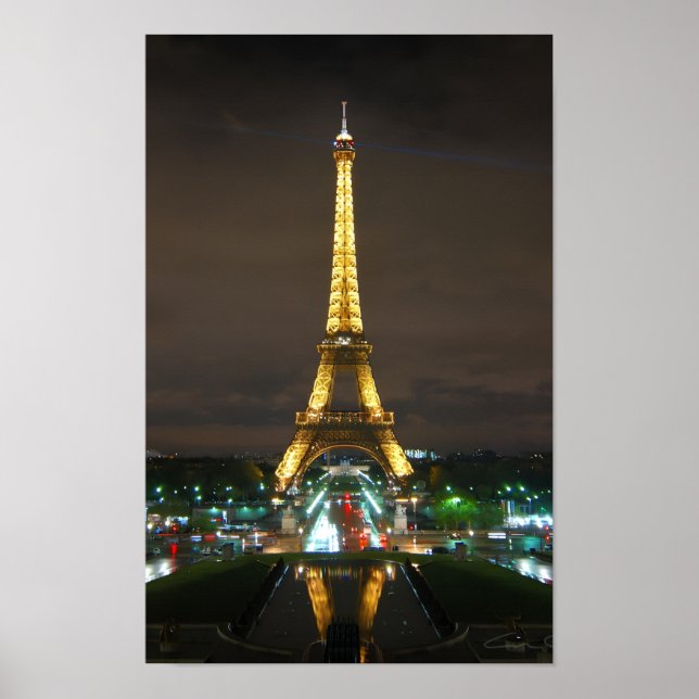 Póster Torre Eiffel (Frente)