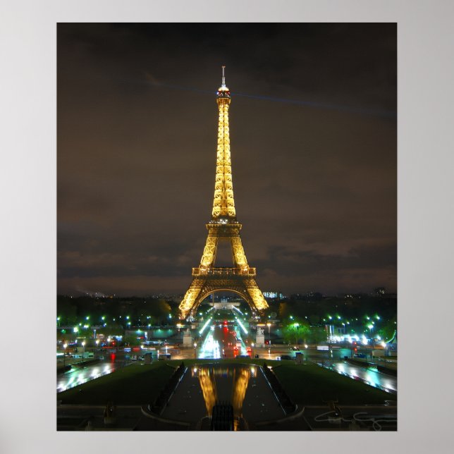 Póster Torre Eiffel (Frente)