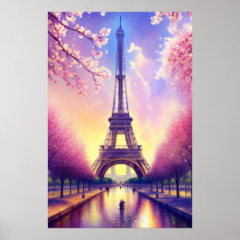 Póster Torre Eiffel