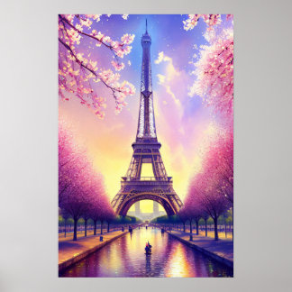 Póster Torre Eiffel
