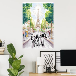 Póster Torre Eiffel