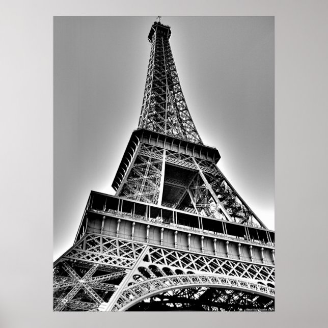 Póster Torre Eiffel (Frente)