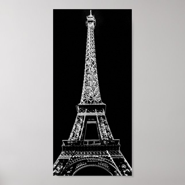Póster Torre Eiffel (Frente)
