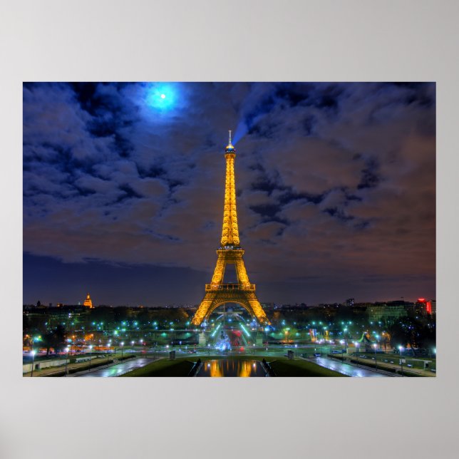 Póster Torre Eiffel (Frente)
