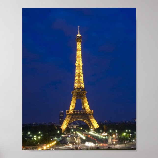 Póster Torre Eiffel (Frente)