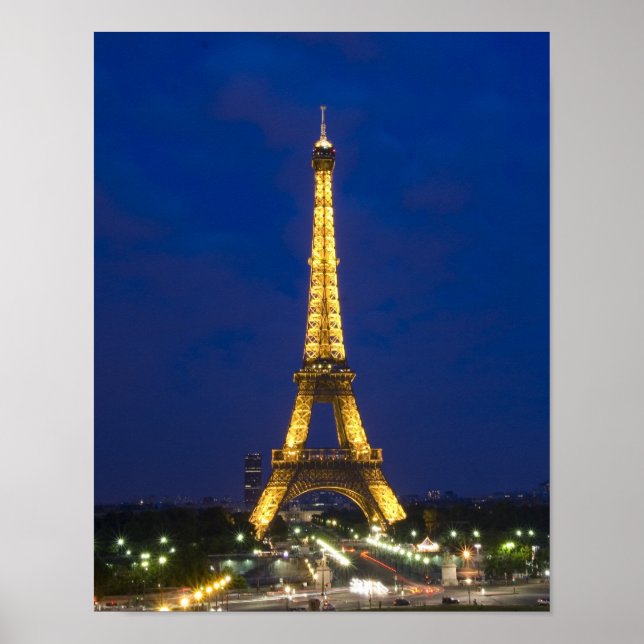 Póster Torre Eiffel (Frente)