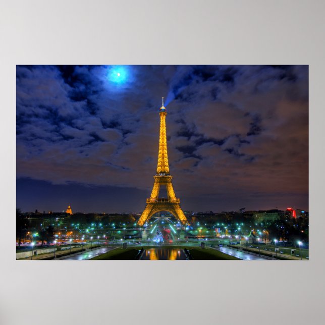 Póster Torre Eiffel (Frente)