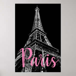 Póster Torre Eiffel de París