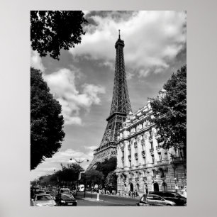PÓSTER TORRE EIFFEL EN PARÍS, FRANCIA