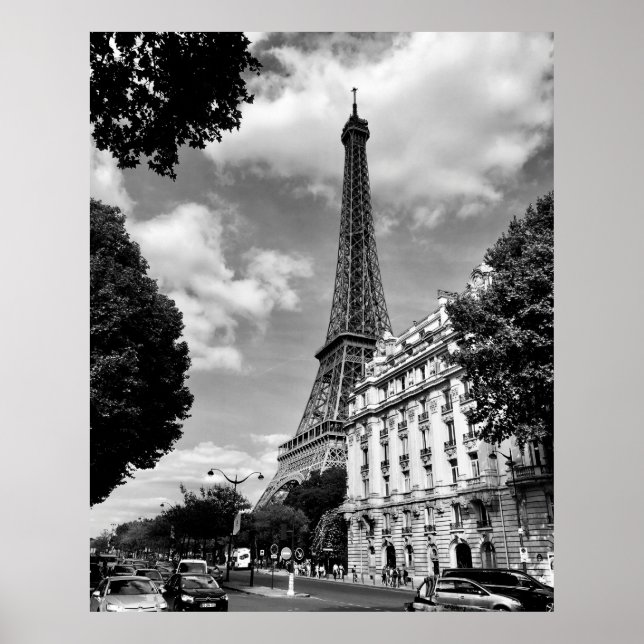 PÓSTER TORRE EIFFEL EN PARÍS, FRANCIA (Frente)