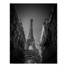 Torre Eiffel Foto en Blanco y Negro