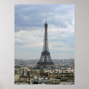 Póster Torre Eiffel, París