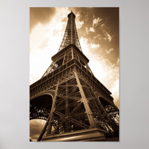 Póster Torre Eiffel París