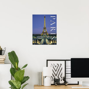 Póster Torre Eiffel   París, Francia
