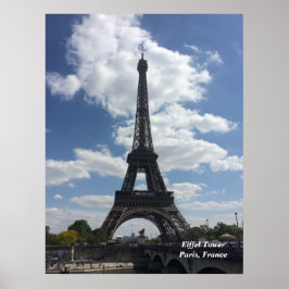 Póster Torre Eiffel París Francia