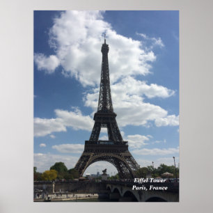 Póster Torre Eiffel París Francia