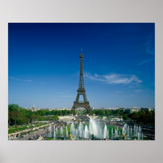 Póster Torre Eiffel, París, Francia (Frente)