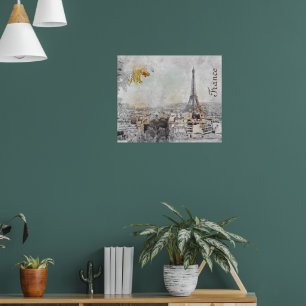 Póster Torre Eiffel. París, Poster de Francia