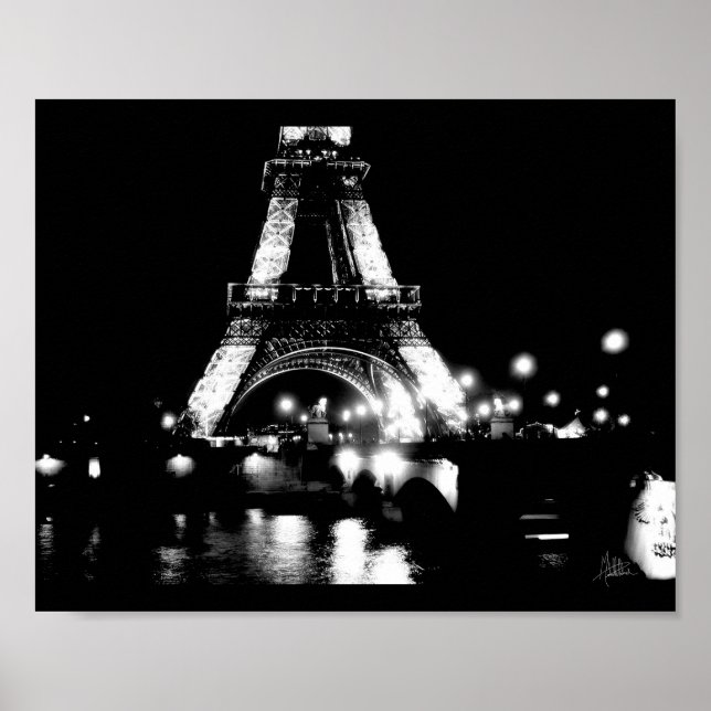 Póster Torre Eiffel, Pont de Lena [Imprimir] (Frente)