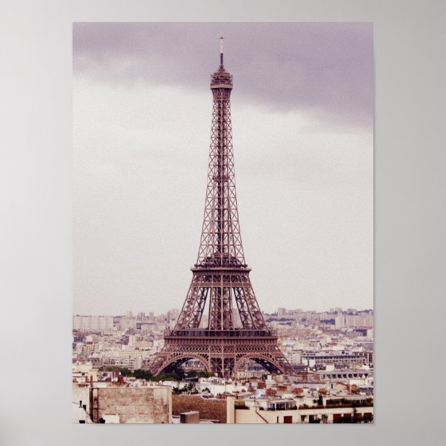 Póster Torre Eiffel - poster impreso (Frente)