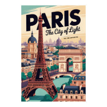 Torre Eiffel Vintage París Francia Viaje Retro