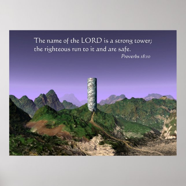 Póster Torre fuerte (Frente)