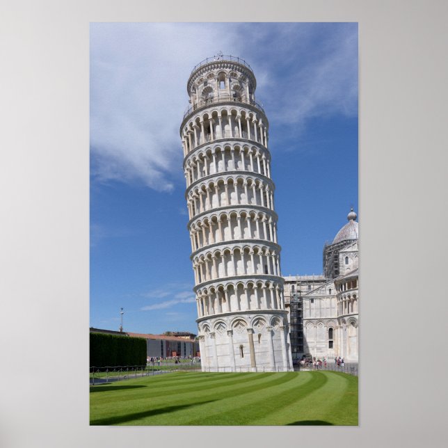 Póster Torre inclinada de Pisa (Frente)