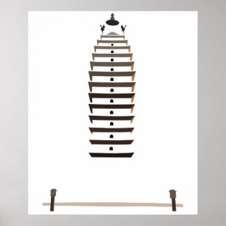 Póster Torre Kunming
