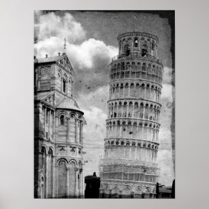 Póster Torre Pisa
