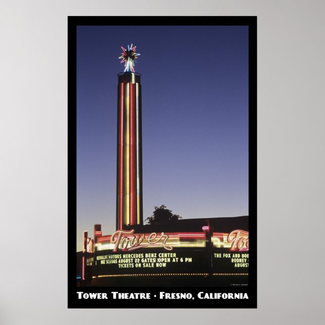 Póster Torre, Poster Fresno (Frente)