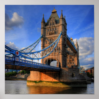 Póster Torre puente Londres