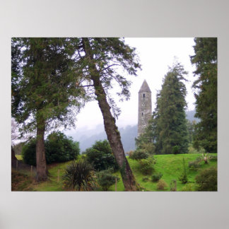 Póster Torre redonda