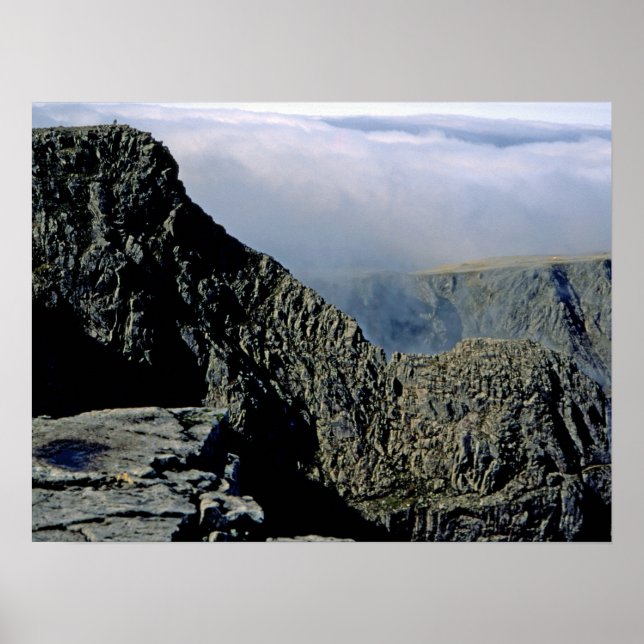 Póster Torre Ridge Ben Nevis Escocia (Frente)